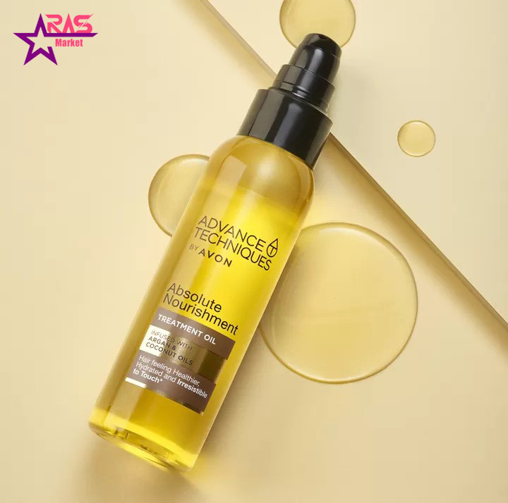 خرید روغن مو درمانی آون Avon اصل حاوی روغن آرگان و نارگیل حجم 100 میل