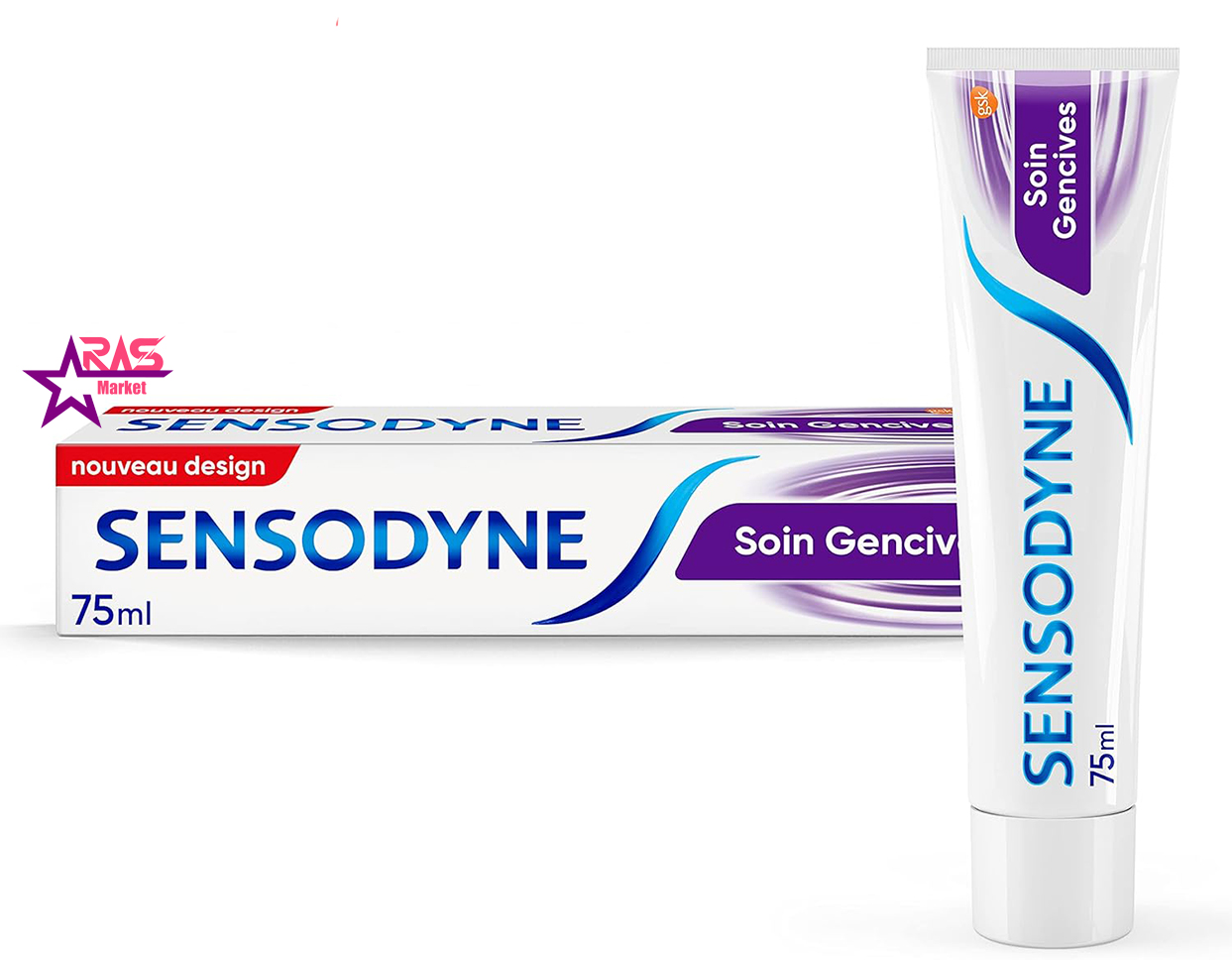 خرید و قیمت خمیر دندان سنسوداین مدل Soin Gencives حجم 75 میل