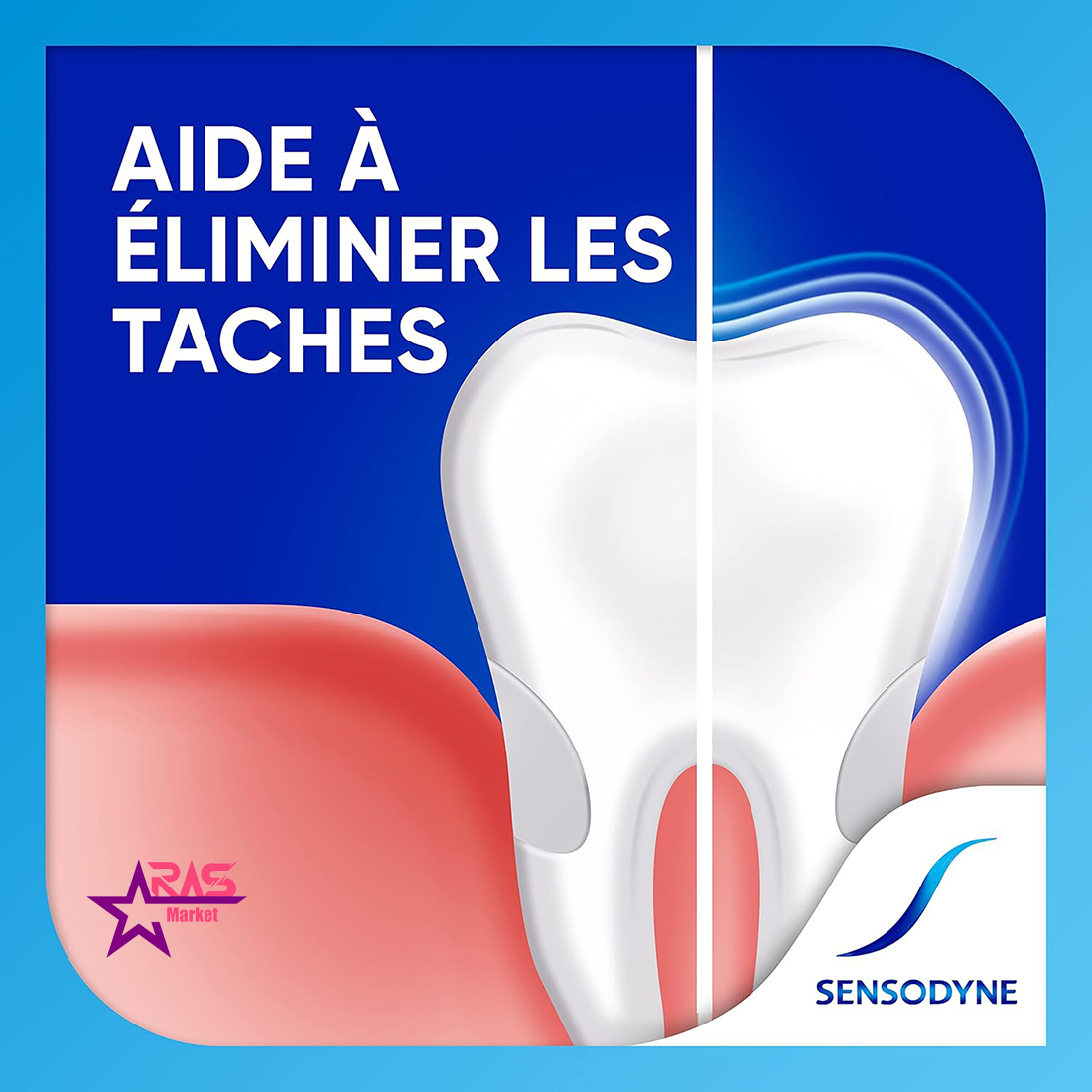 خرید اینترنتی خمیر دندان سنسوداین مدل Action sensibilite حجم 75میل