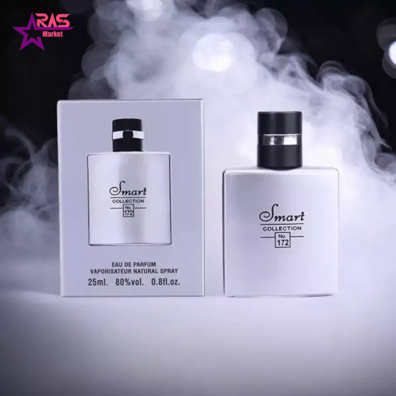ادکلن مردانه اسمارت کالکشن ۱۷۲ حجم ۲۵ میل “شنل الور هوم اسپرت”