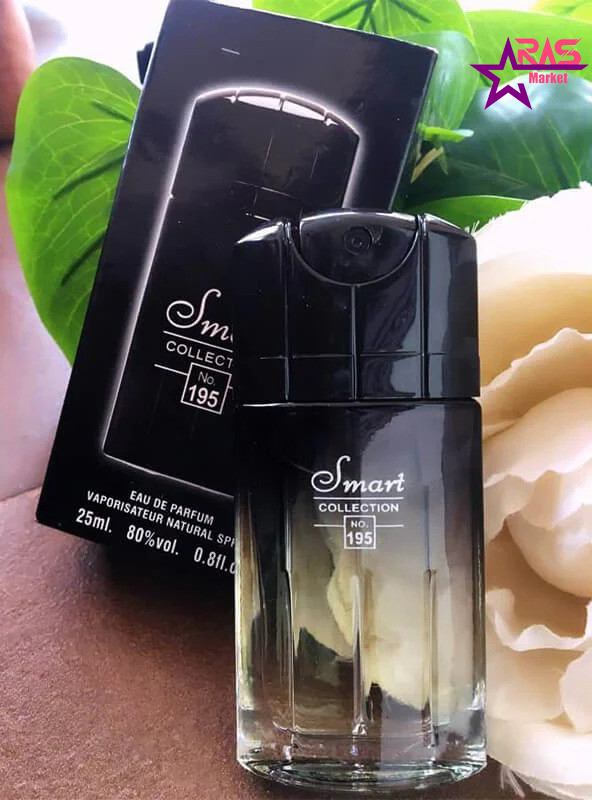 خرید اینترنتی عطر جیبی مردانه اسمارت کالکشن مدل بلک ایکس اس کد 195 حجم 25 میلی لیتر 