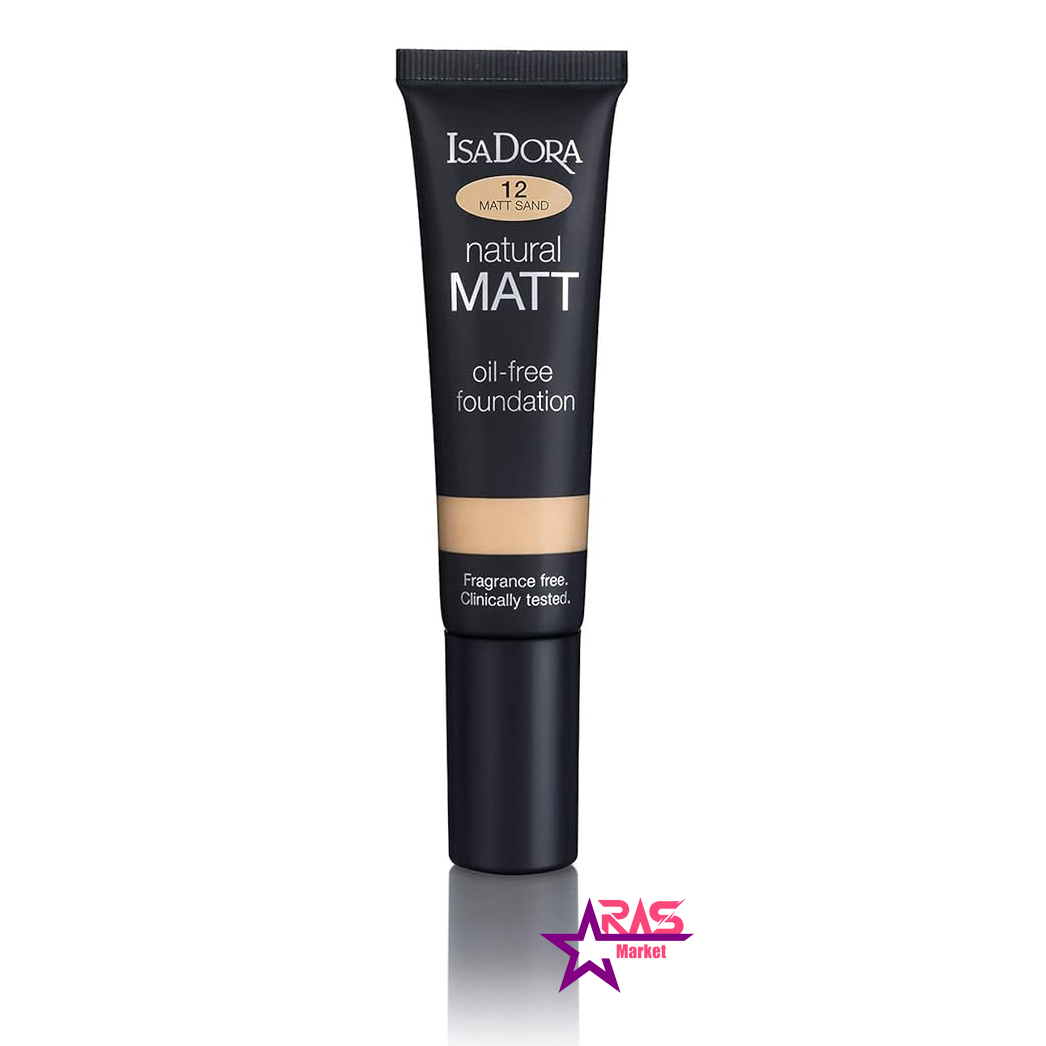 خرید کرم پودر نچرال مات ایزادورا 35ml رنگ 12-MATT SAND