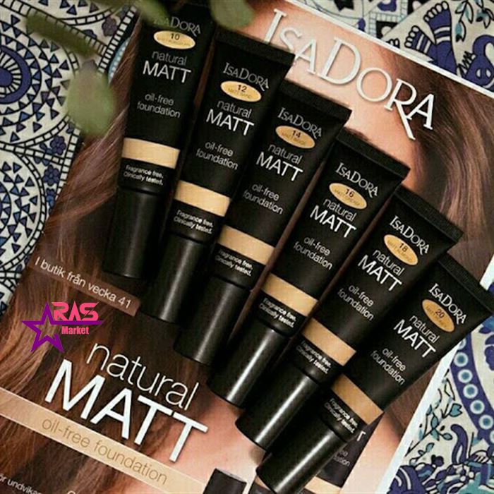 کرم پودر نچرال مات ایزادورا 35ml رنگ 14-MATT BEIGE-ارس مارکت کرم پودر نچرال مات ایزادورا 35ml رنگ 14-MATT BEIGE-ارس مارکت