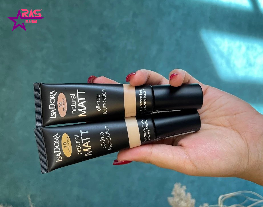 قیمت و خرید کرم پودر ایزادورا مدل Natural Matt oil free شماره 14