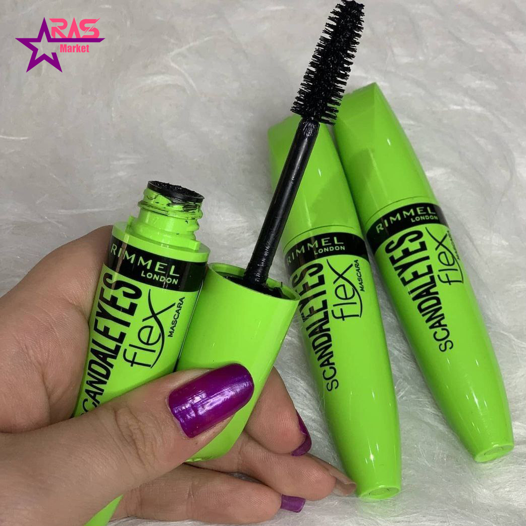 خرید اینترنتی ریمل حجم دهنده ریمل لندن مدل Scandal Eyes Lycra Flex