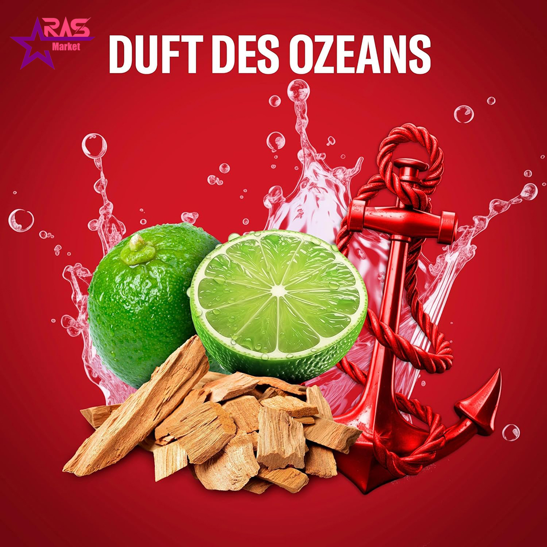 مام مردانه الد اسپایس Old Spice مدل Captain بدون آلومینیوم