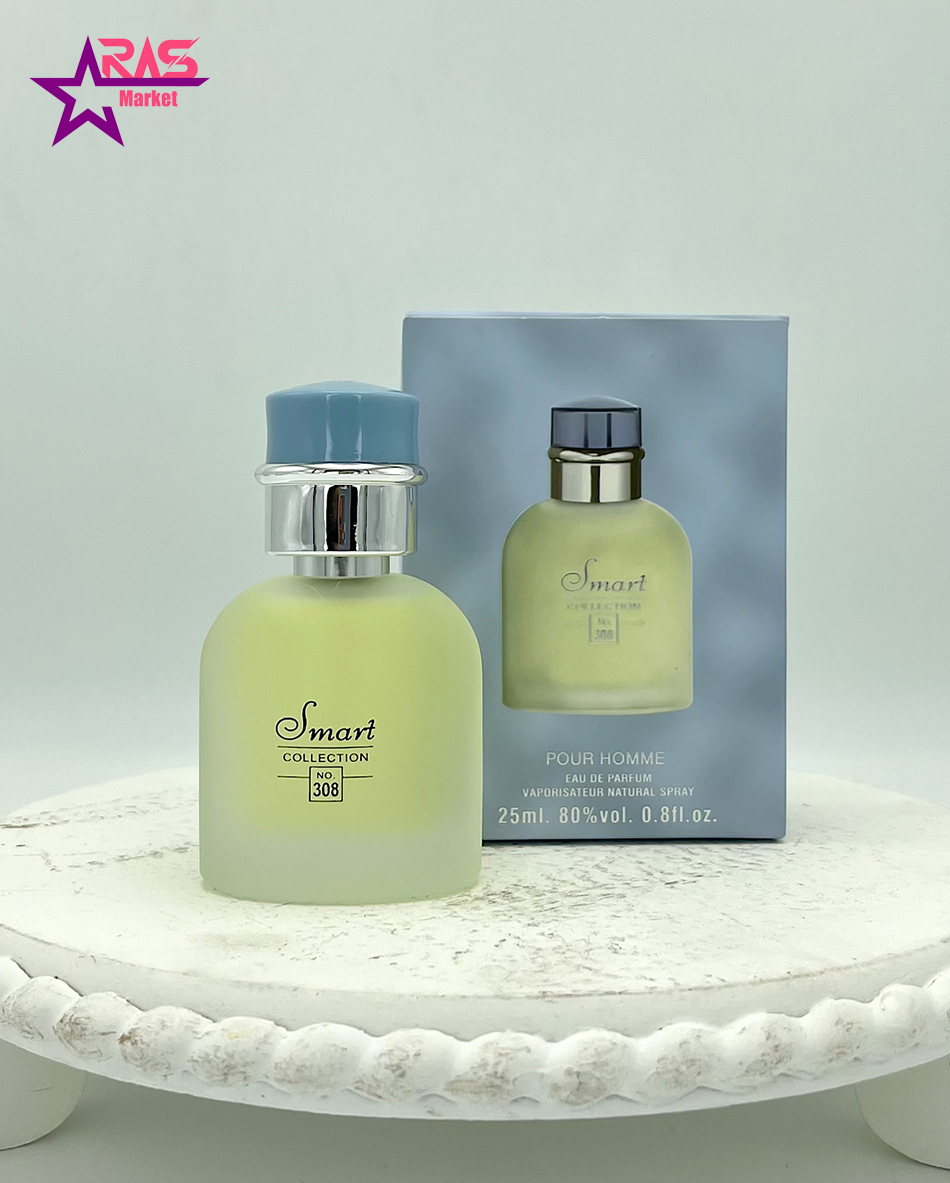 قیمت و خرید عطر 25 میل اسمارت کالکشن کد 308 رایحه لایت بلو مردانه