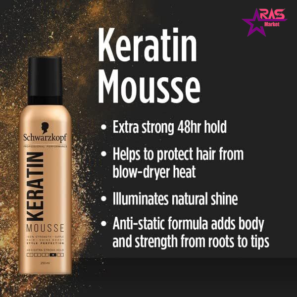 قیمت و خرید موس مو سایوس Syoss مدل KERATIN