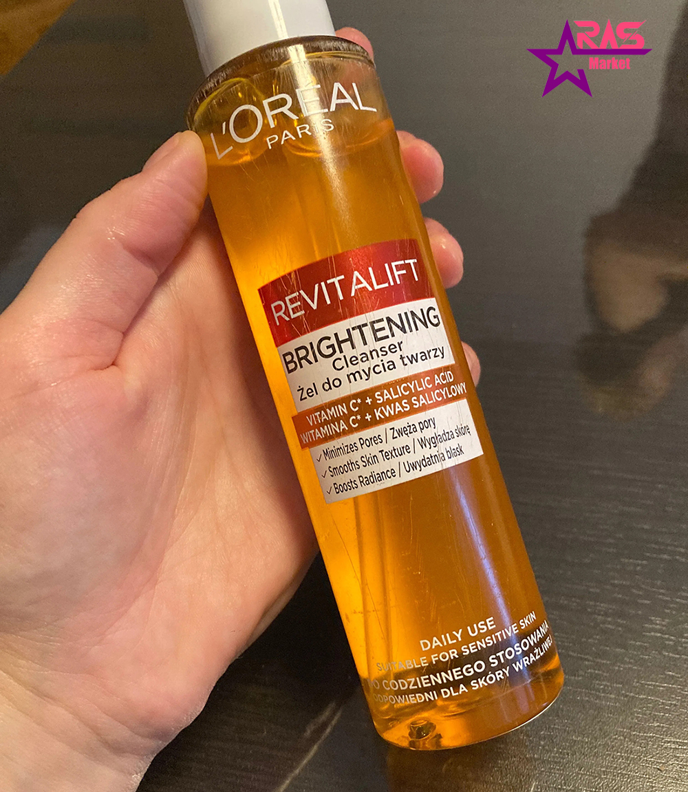 ژل شوینده صورت ویتامین سی لورال رویتالیفت 150 میل