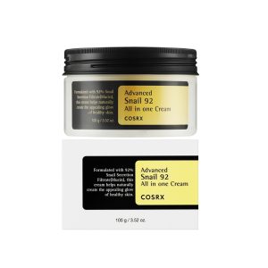 کرم مرطوب کننده حلزون کوزارکس مدل Advanced Snail 92 All In One آبرسان و چند منظوره 100 گرم