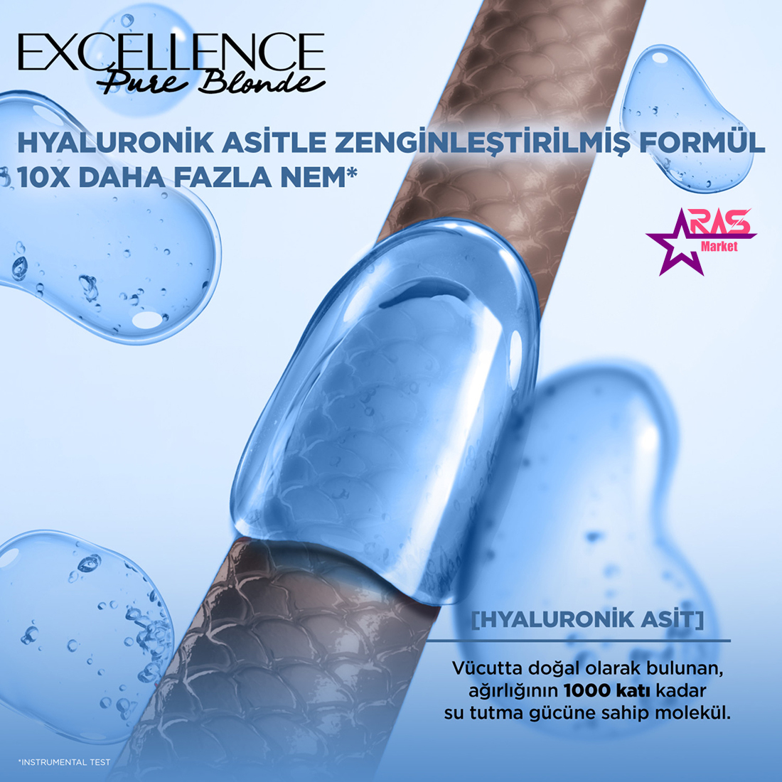  کیت رنگ مو لورآل Loreal مدل Excellence Creme شماره 01