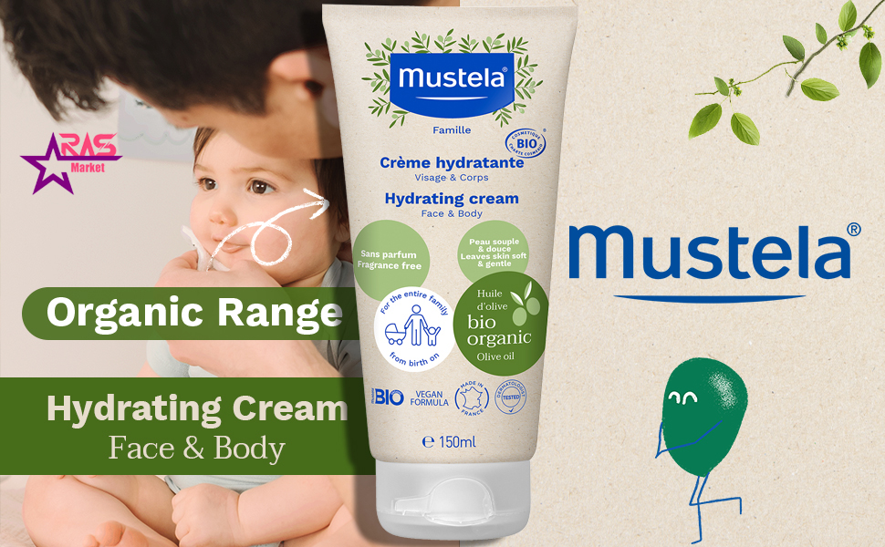 کرم مرطوب کننده 150 میل موستلا