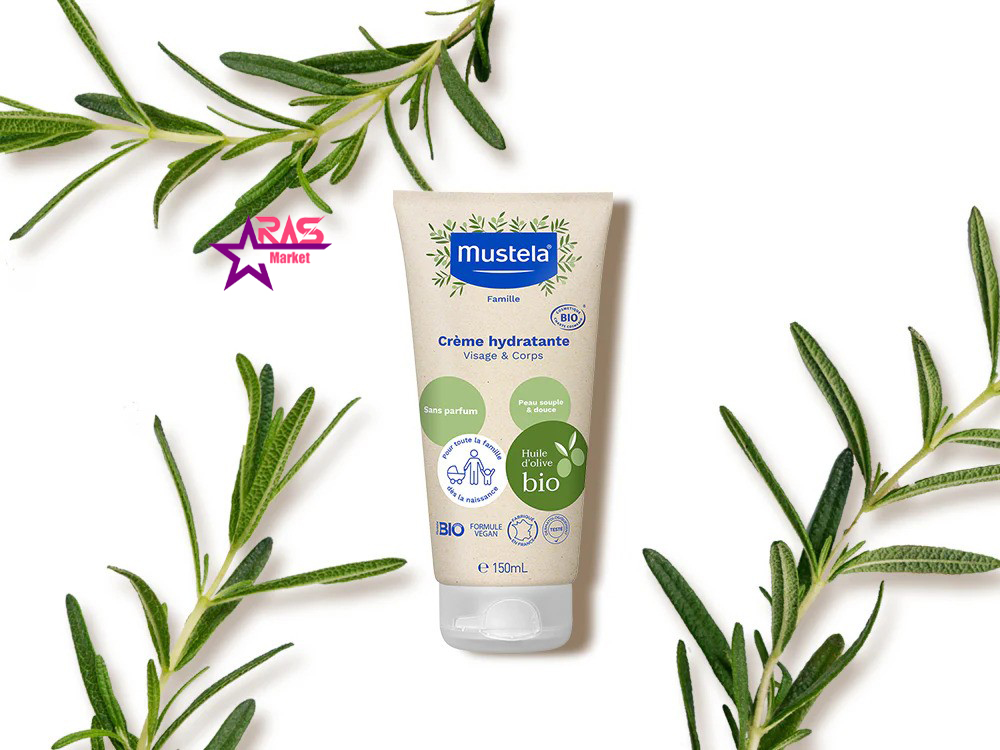 خرید و قیمت کرم مرطوب کننده ارگانیک موستلا 150 میل