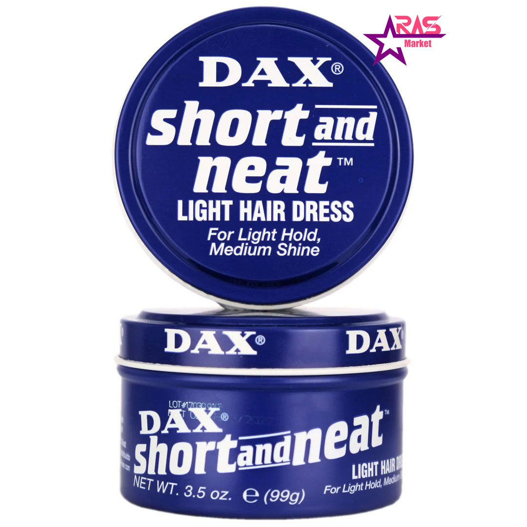 واکس مو داکس مدل short & neat آبی