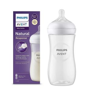 شیشه شیر اونت مدل Natural Response سایز بزرگ حجم 330 میلی لیتر