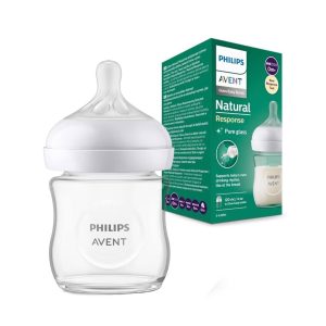 شیشه شیر اونت پیرکس مدل Natural Response Glass سایز کوچک حجم 120 میلی لیتر