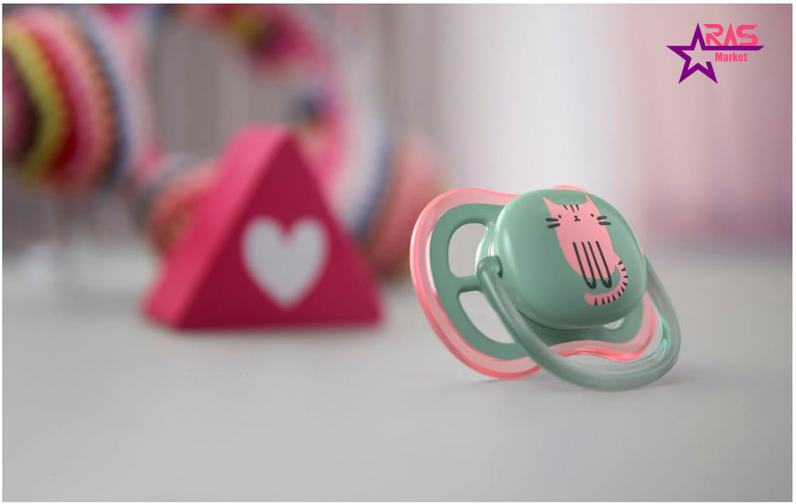 پستانک اونت اولترایر فیلیپس 6 تا 18 ماه به بالا بسته 2 عددی ارتودنسی