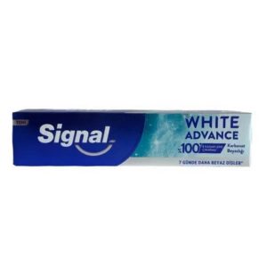 خمیر دندان سیگنال مدل White Advance Karbonat Beyazlığı